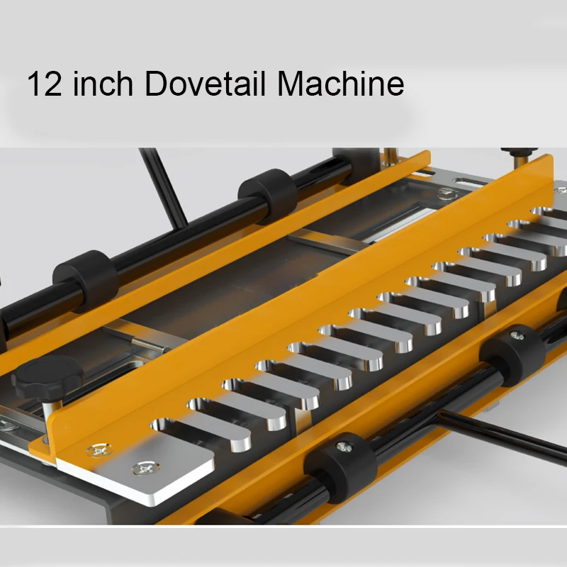 12 Inch Wood Dovetail Tenoner, Portable DIY Mortising Machine for Dovetail Joints