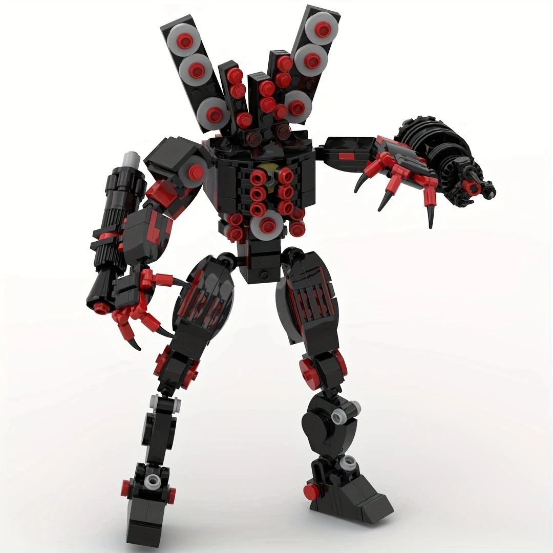 M‌OC Mutant Soundwave Mech 426PCS Building Blocks Robot Model DIY Transformable Toy Sci-Fi Gift for Adult Collectors