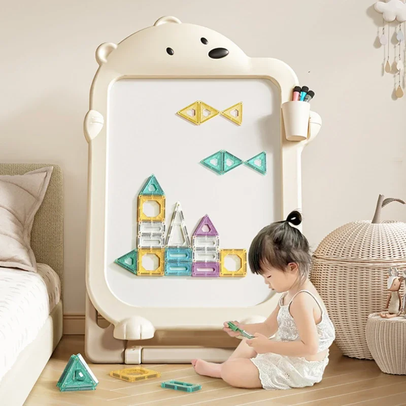 Papan gambar anak-anak, jenis braket papan gambar magnetik papan gambar dan tulis rumah multifungsi papan tulis