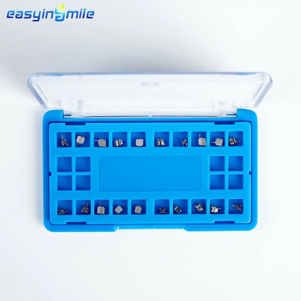 Easyinsmile  Dental Material for Metal Self Ligating Roth / MBT 345 022 Orhto Bracket Mini Braces Newest Type High Quality