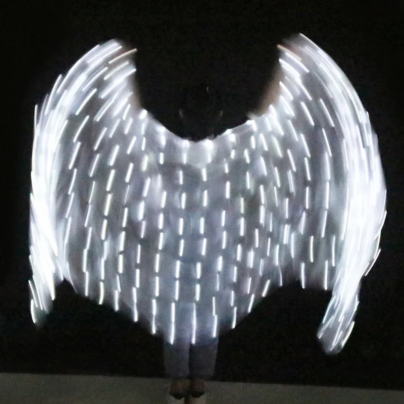 Belly Dance LED Silk Veil 100% Silk 4 Colors LEDBelly Dance Stage Performance Props Belly Dance Accessories LED Veils 4Sizes 1Pc