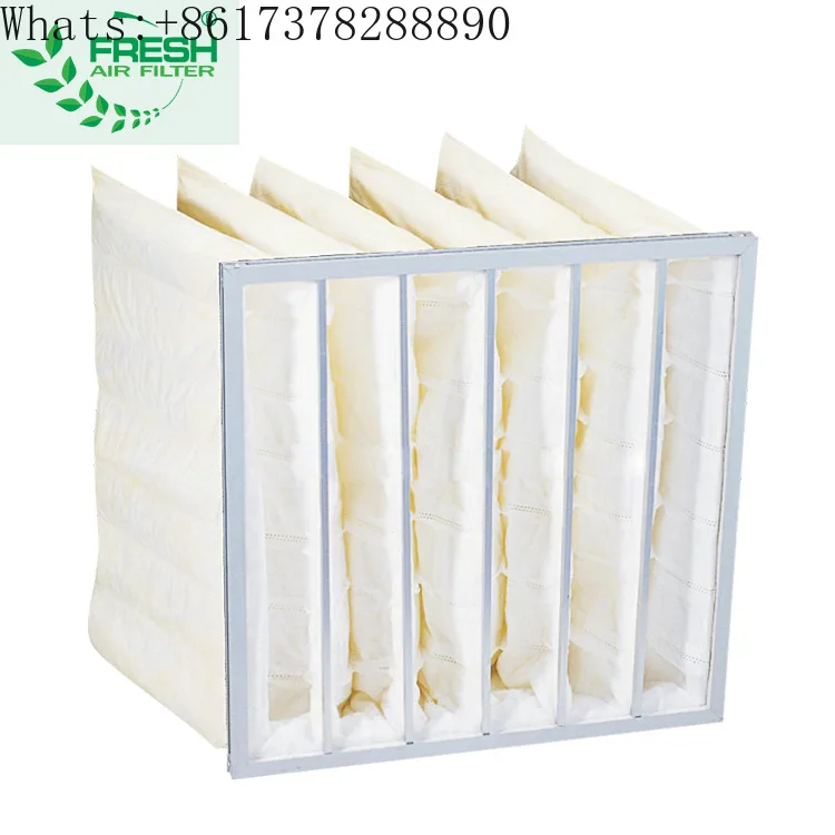 

Non woven fabric medium efficiency bag air filter medium efficiency F5/F6/F7/F8/F9 air conditioning bag filter