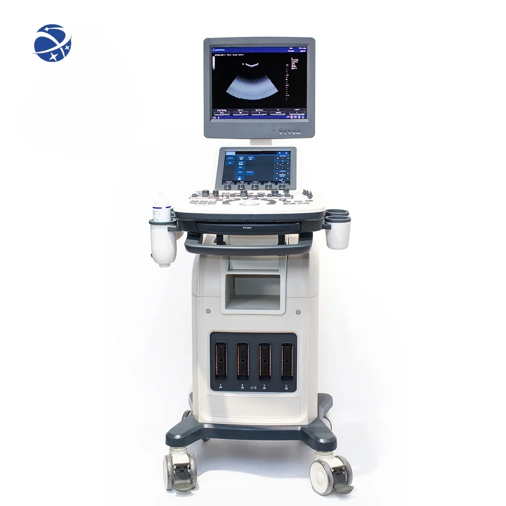 Elastography Trolley Ultrasonic Scanner 4D Color Doppler diagnostic Ultrasound with TDI