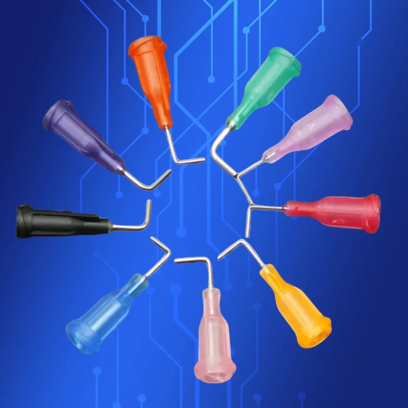 

Бесплатная доставка 100 шт. TE 90 градусов изогнутый замок Люэра клей дозирующая игла наконечник 1/2 дюйма