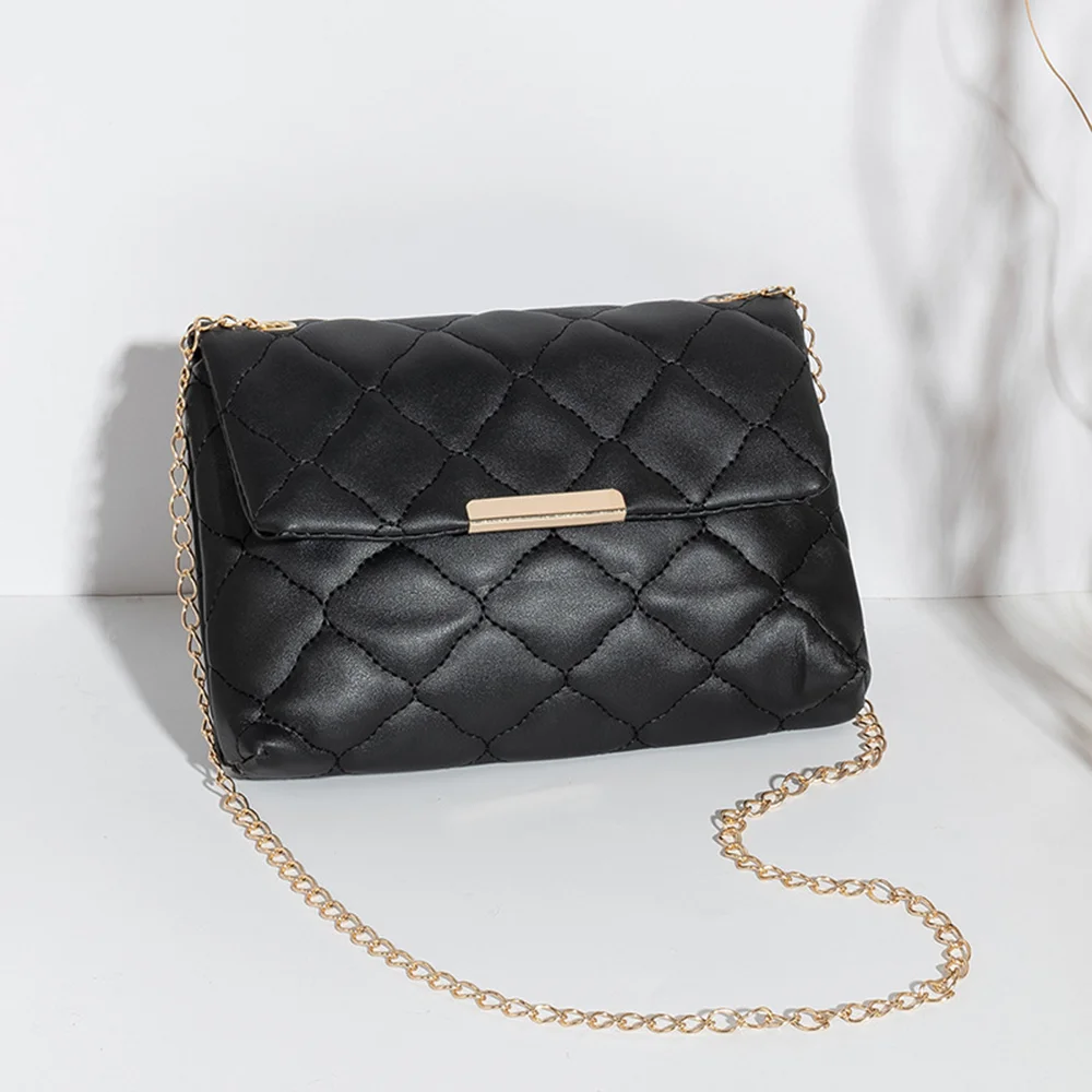 

Diamond Lattice Women Shoulder Bag Female Embroidered Small Square Bag PU Leather Crossbody Bags Handbag And Purses Phone Bags