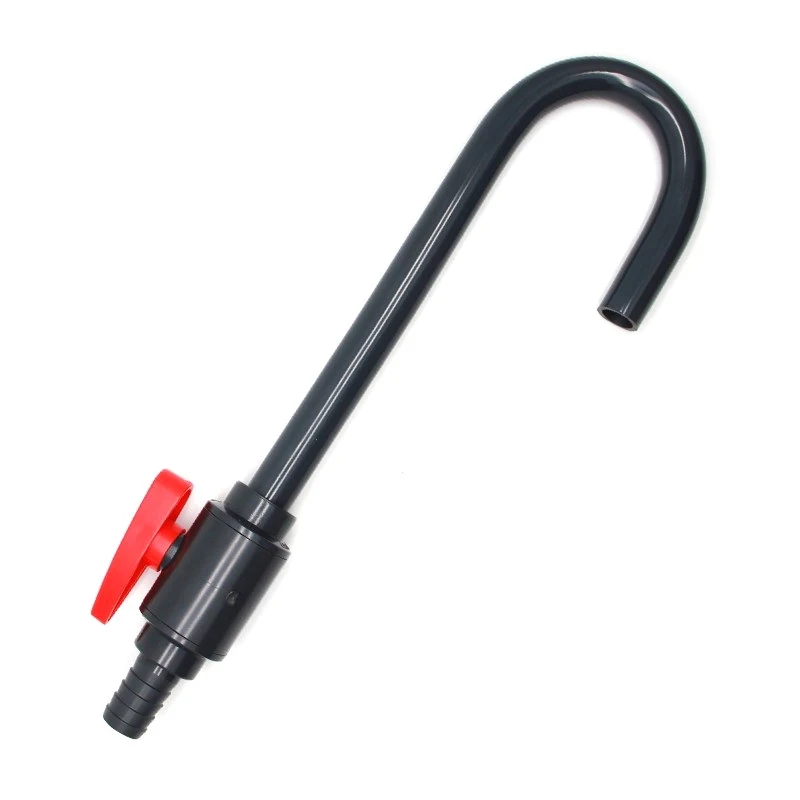 Tubo de llenado de agua para peces, tubo de llenado de agua para acuario, tubo de recarga de agua superior automático montado en la pared en forma de U