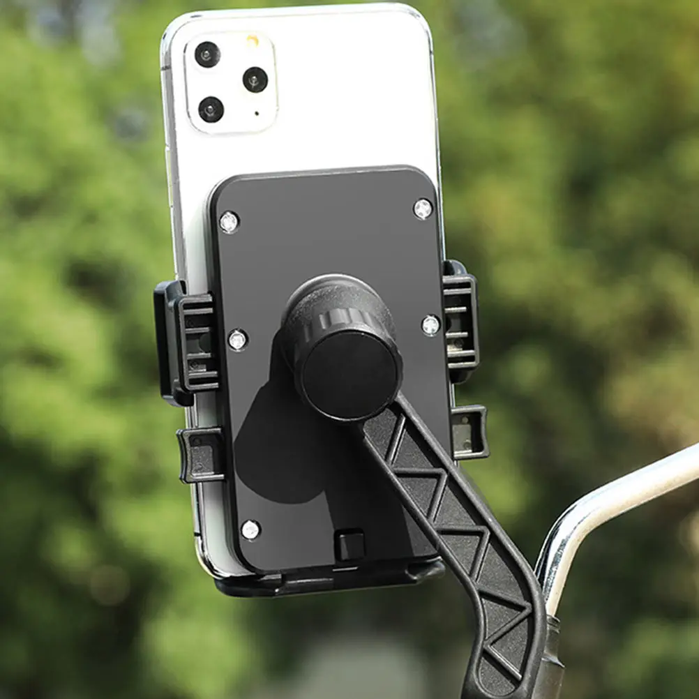 

Motorbike Phone Holder Scooter Cellphone MountBracket Universal Smartphone Cradle Waterproof Navigation St
