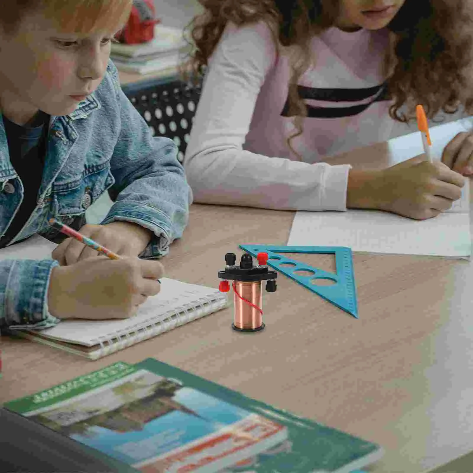 1 セット銅コイル電磁誘導ソレノイド物理学実験キット教育デモンストレーション学校科学機器