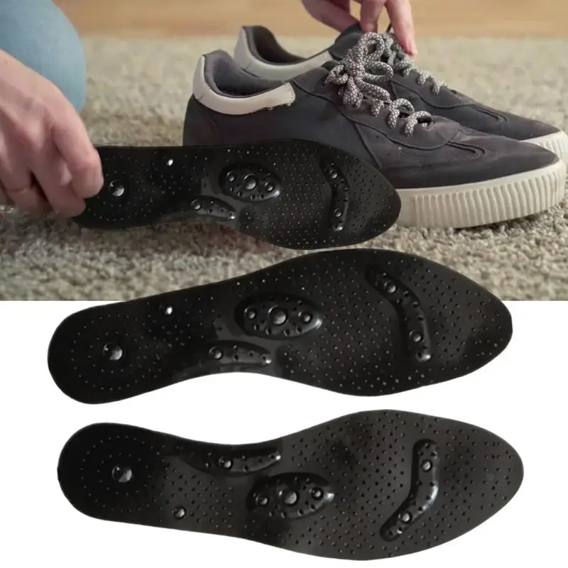 Magnetic Shoe Inserts Breathable Anti-Slip Comfortable Foot Care Pad Relaxing Feet Cushion Anti Fatigue Shoe Insert For Weight