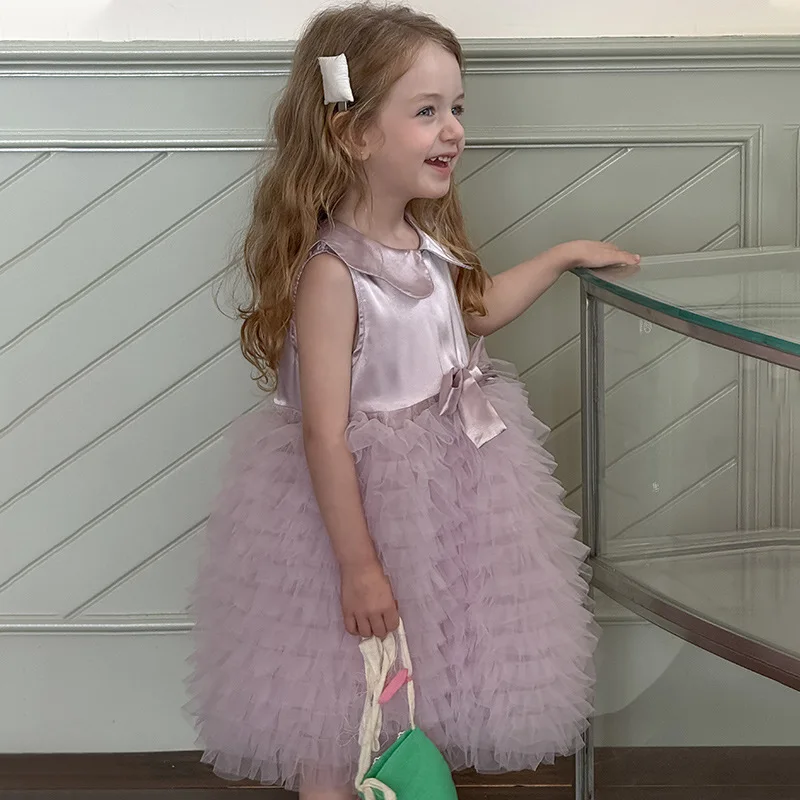 

Пышное тюлевое платье-пачка для девочки на день рождения, свадьбу, вечеринку, для выступлений, летнее, для конкурсов красоты