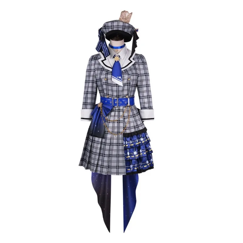 أزياء هوشيماتشي Suisei التأثيرية زي متقلب بدلة شعر مستعار للنساء لحفلات الهالوين كرنفال أداء المسرح ملابس لعب الأدوار