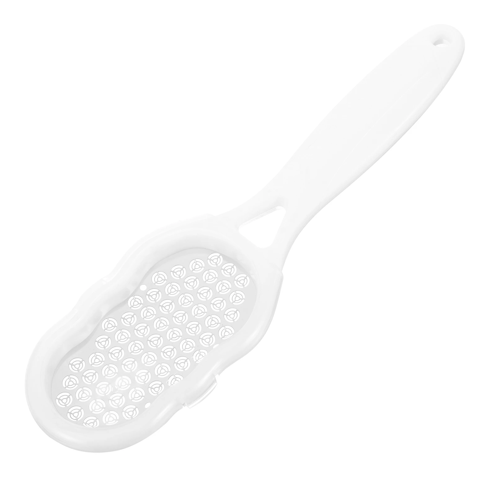 

Stainless Steel Foot File Dead Skin Remover Manual Exfoliating Scrub FG12 White Foot Rasp Callus Pedicure Tools Nail File