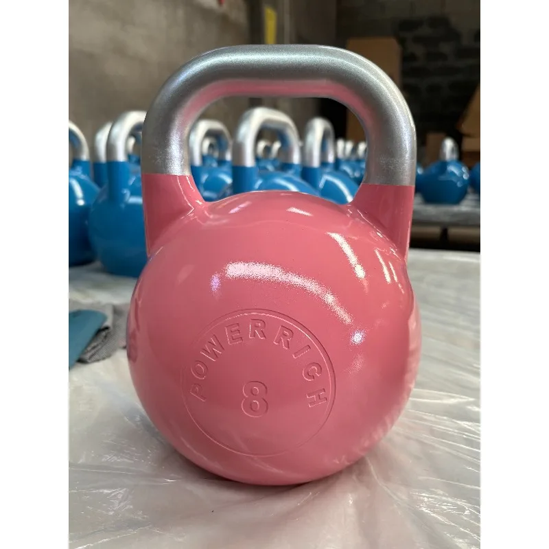 

Top-Quality Home Gym Kettlebell - Polished Steel Handle Design, Suitable for Regular Strength Training Workouts
