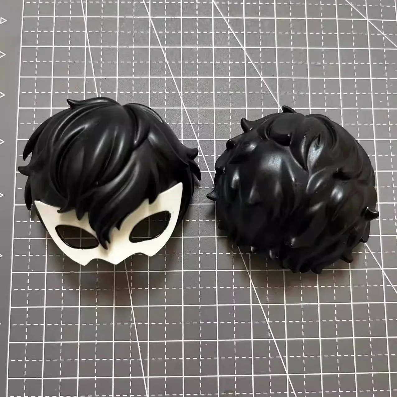 GSC Clay Man Hair white model OB11 doll accessories