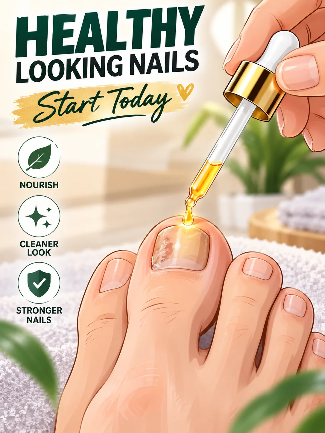 Quickly eliminate fungus and restore healthy nails