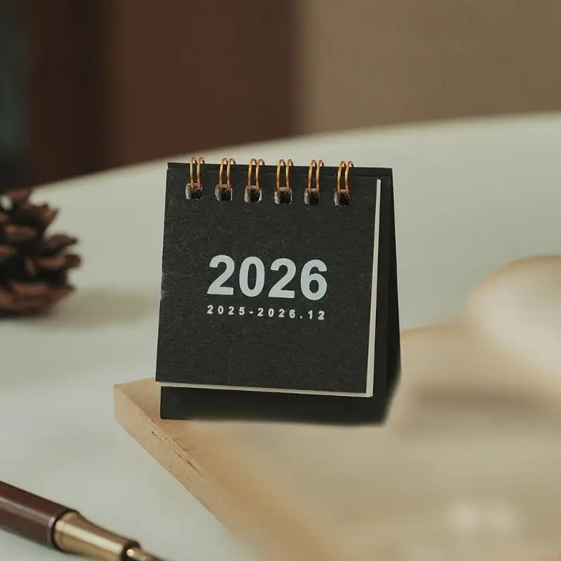 2025 새로운 2026 데스크 캘린더 19 개월까지 06/2025 ~ 12/2026의 사무실 홈 데스크탑 캘린더 계획 조직