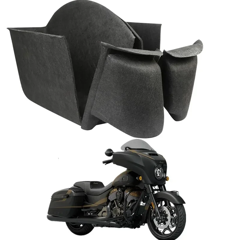 

For Indian Chieftain 2014-2018 Springfield Roadmaster 2016-2023 Motorcycle Acsessories Saddlebag Carpet Liner