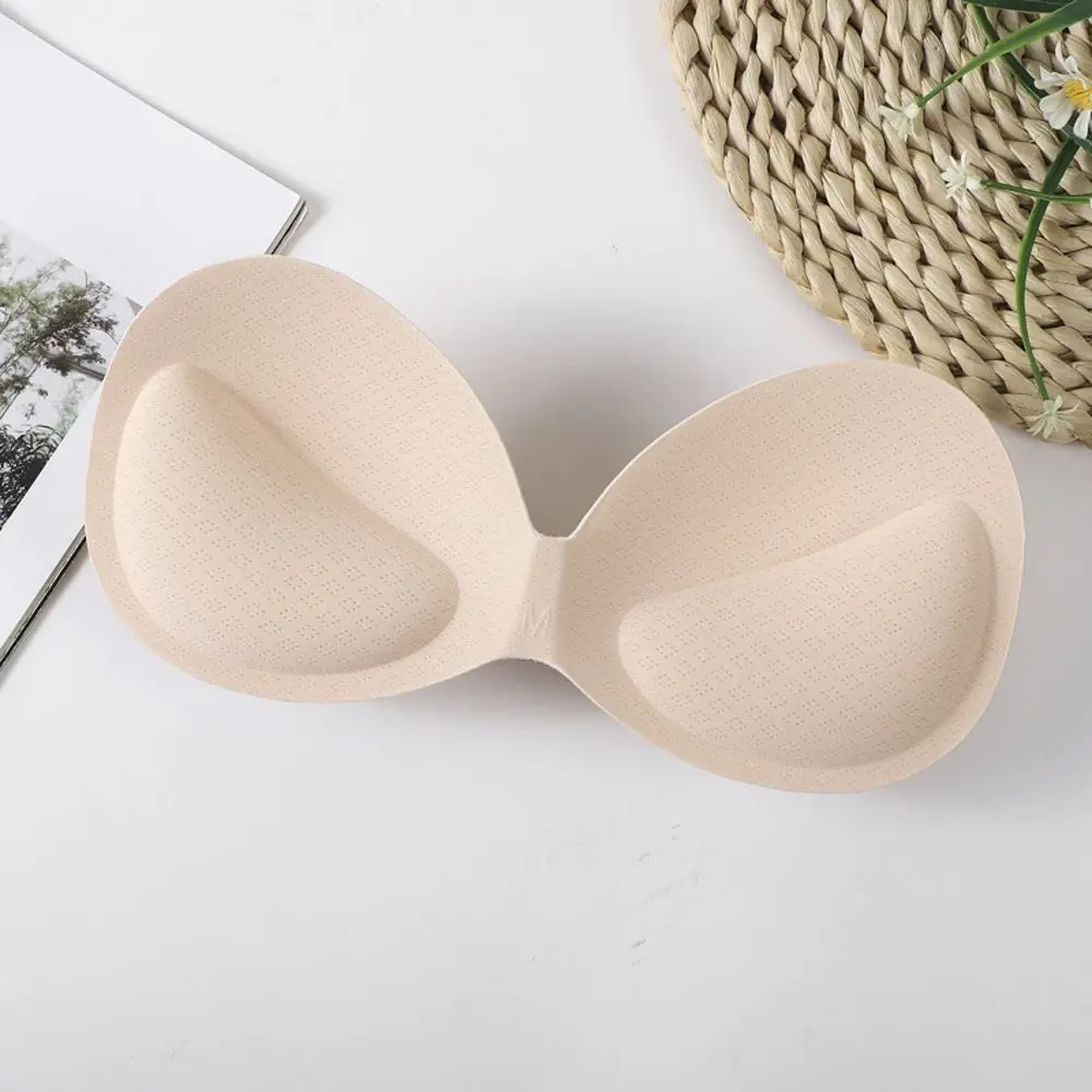 Almohadillas invisibles de realce para traje de baño, almohadillas suaves para el pecho, Bikini, fiesta de boda