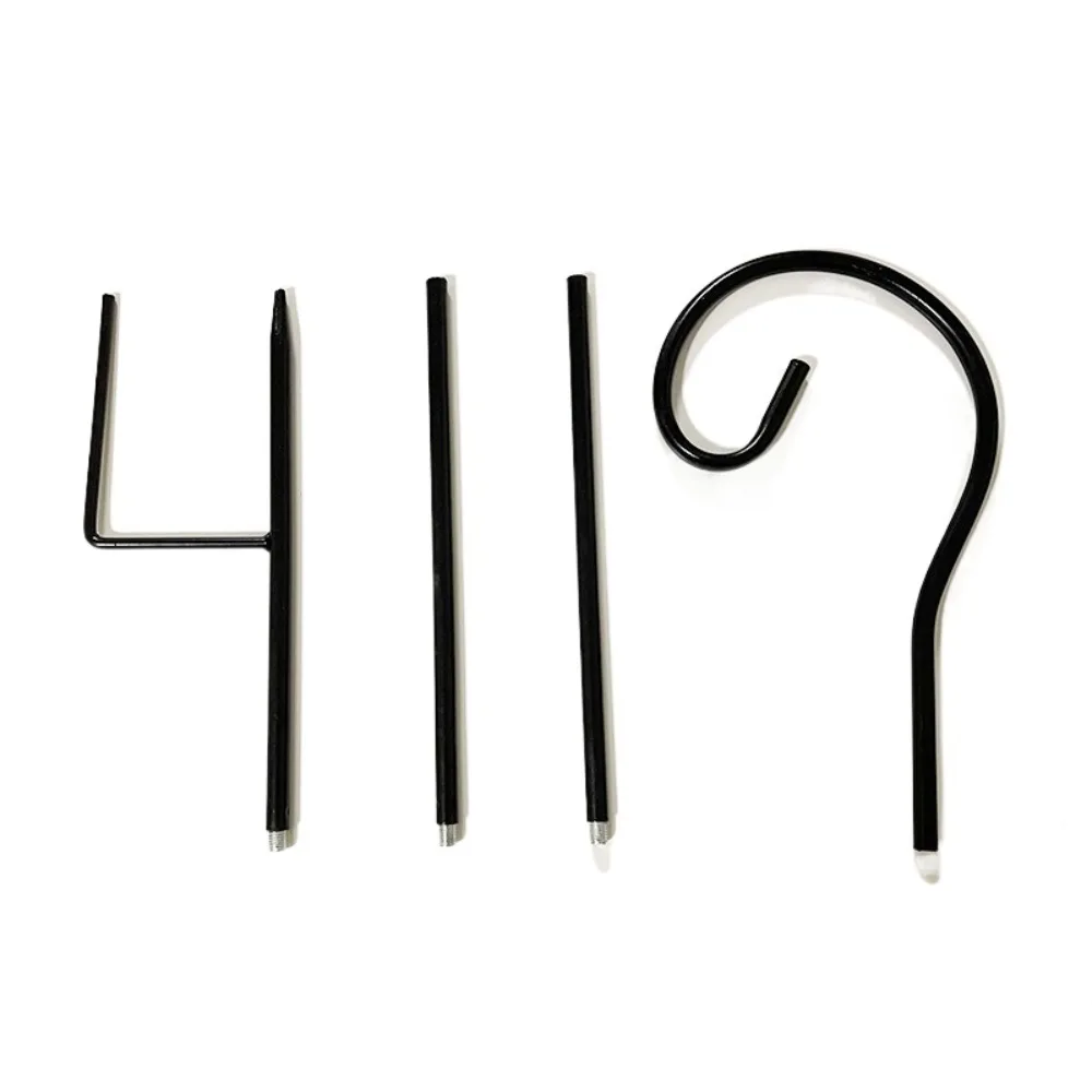 

Garden Utensils Metal Shepherd Hook Detachable Multi-purpose Iron Bracket Rust Proof Hanging Hook Wedding