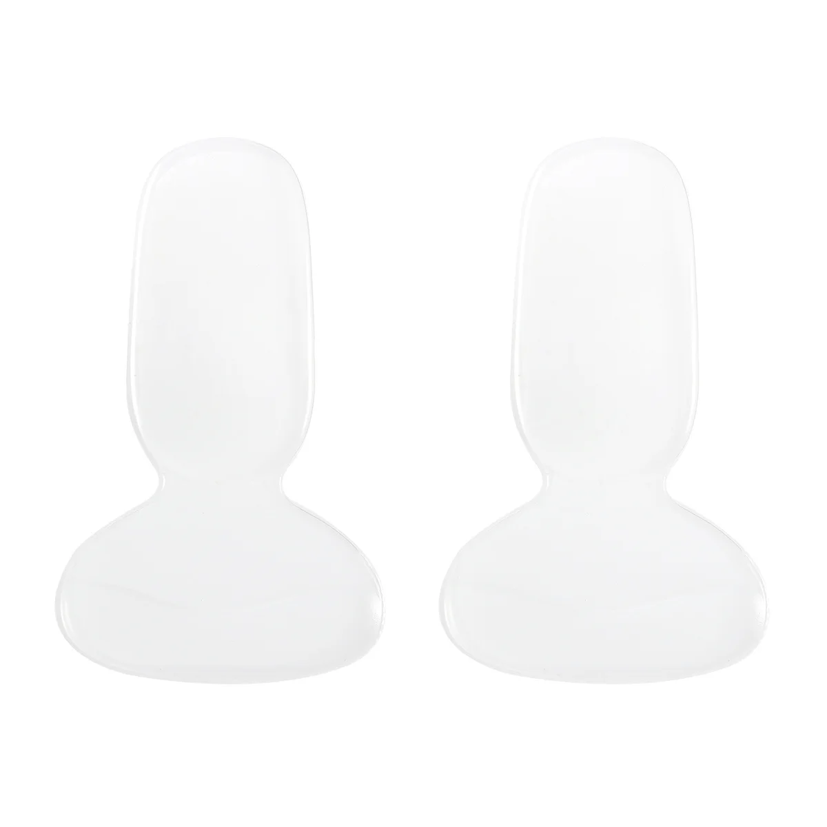 منصات وسادة كعب خلفي سميكة من السيليكون 2 في 1 بطانات ذاتية اللصق للكعب العالي تمنع الانزلاق بثور وسادات الكعب الخلفي