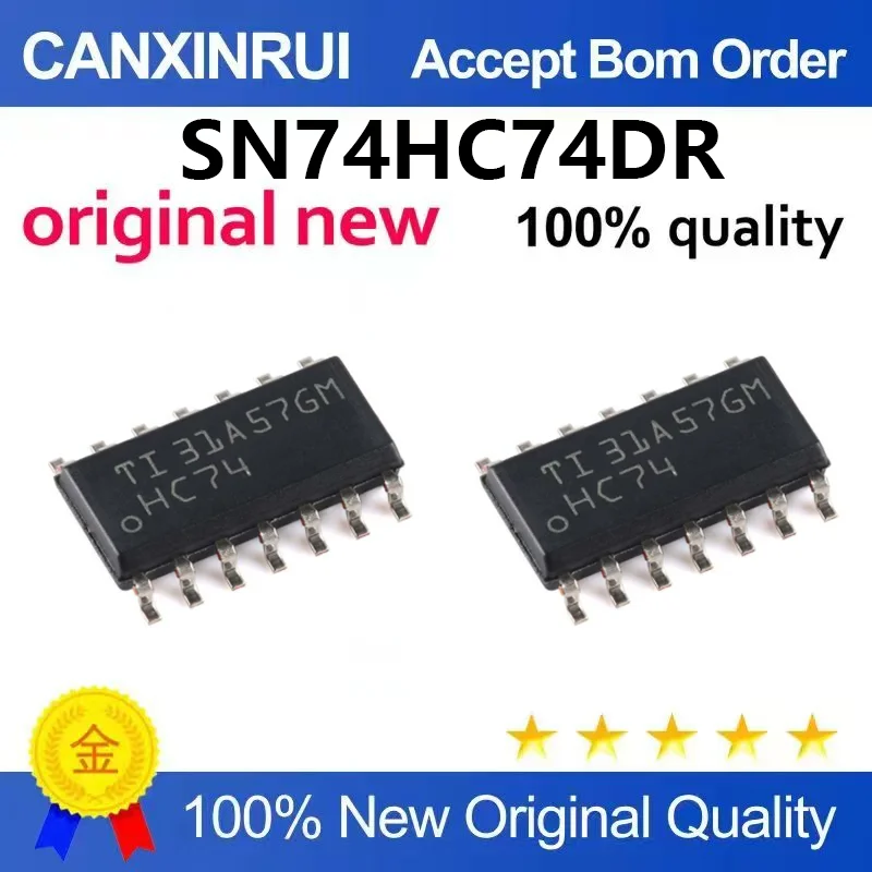 (5pcs-100pcs)Brand new original SN74HC14DR SOP14 six channel Schmitt trigger inverter chip logic chip
