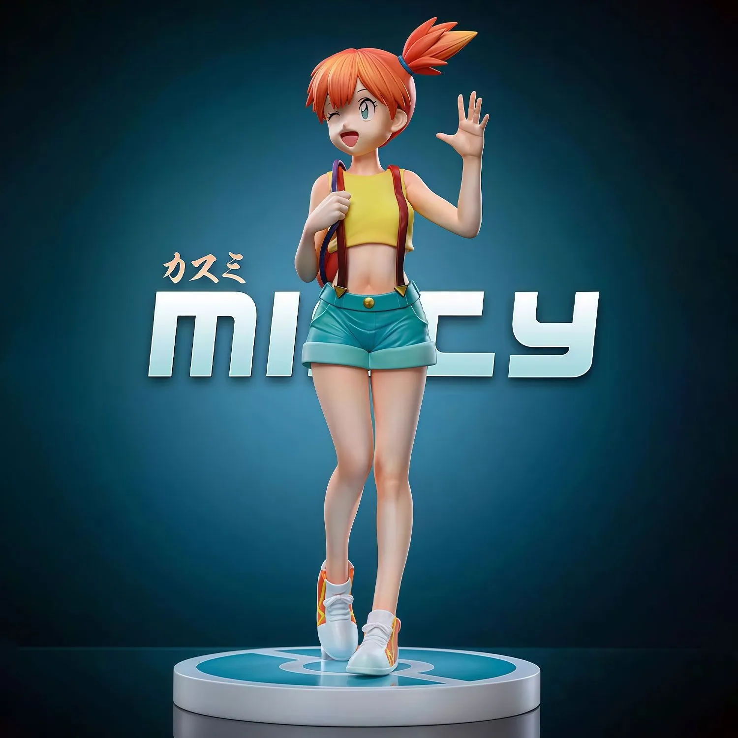 Figurine de dessin animé Ash Ketchum Brock, 18cm, Misty, Statue en Pvc Gk, modèle poupée de Collection, décoration de salle, jouets de bureau