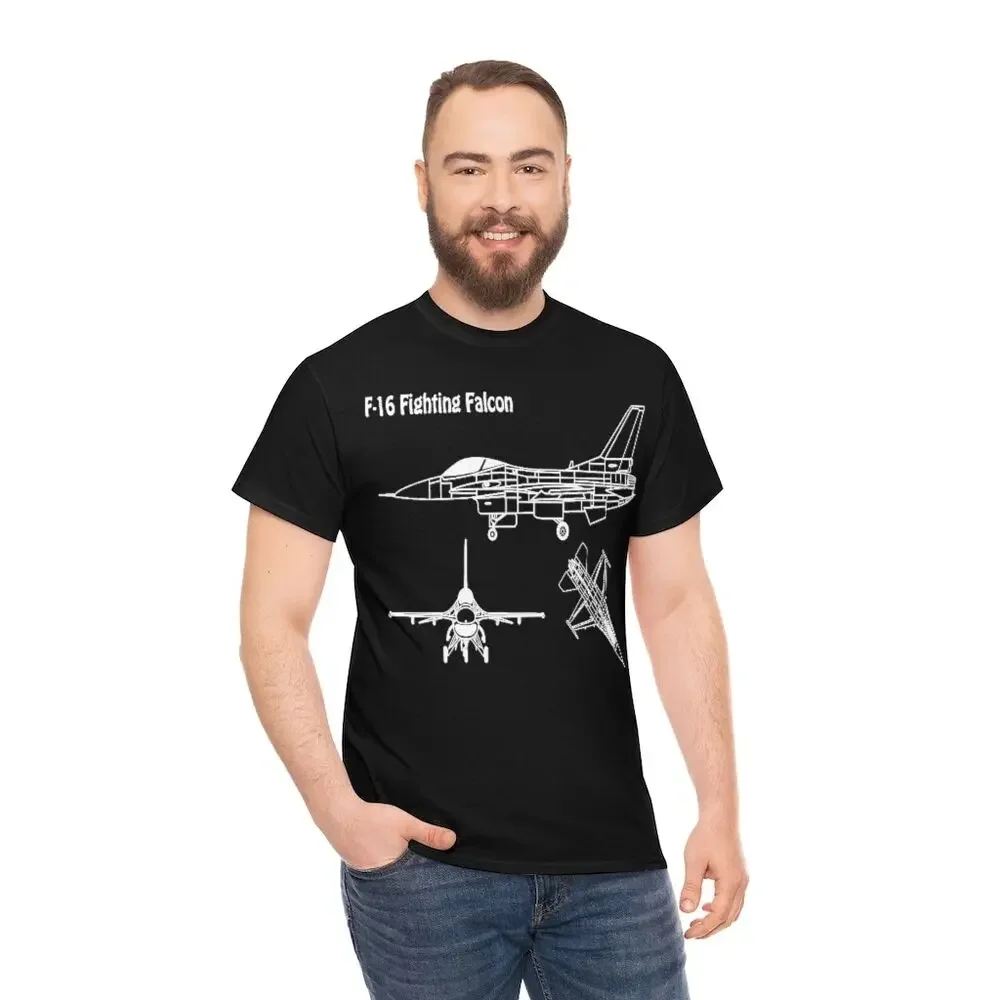 

F-16 Fighting Falcon US Air Force Men T-Shirt Short Sleeve Casual Cotton O-Neck Summer T Shirt