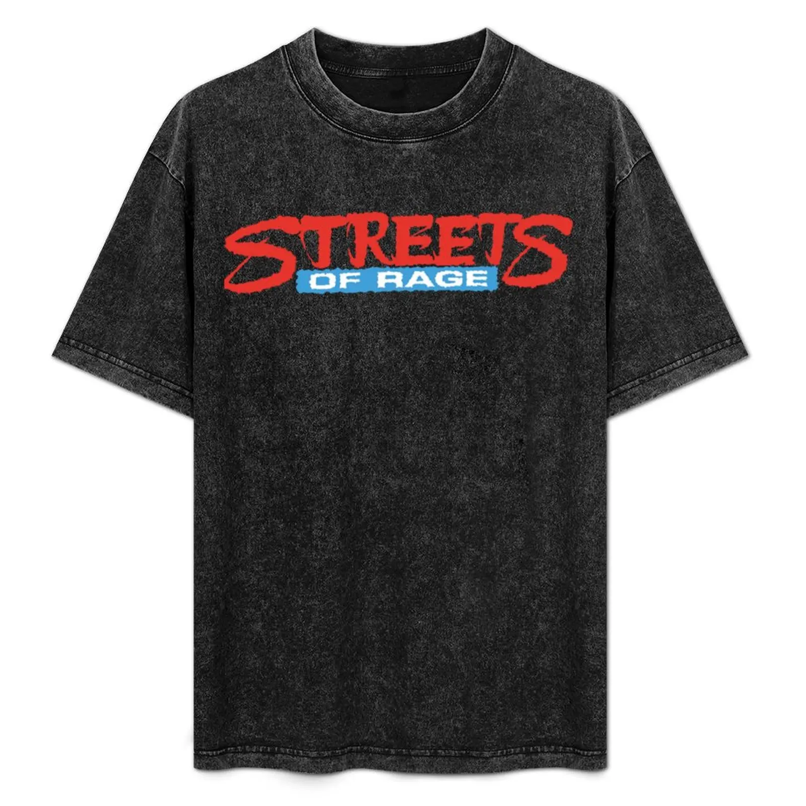 

Streets of rage logo Ségá Sátúrn T-Shirt Big and Tall Gym T-Shirt