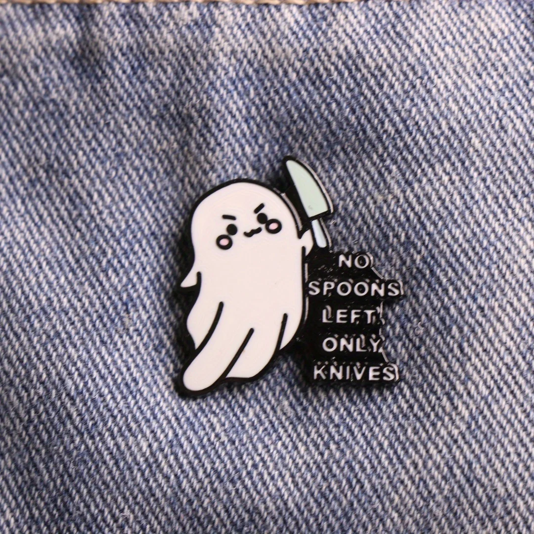 Metal Enamel Brooch…