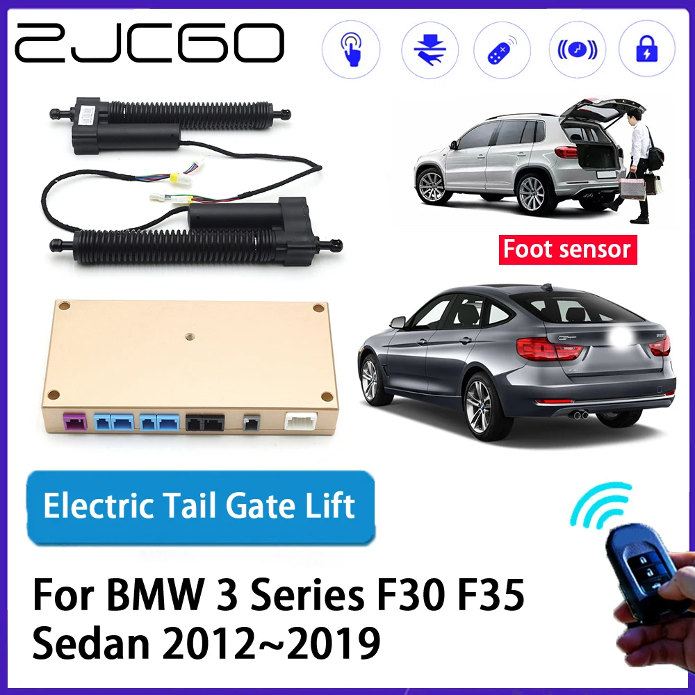 ZJCGO Car Auto Trunk intelligent Electric Tail Gate Lift Automatic Tailgate Opener for BMW 3 Series F30 F35 Sedan 2012~2019