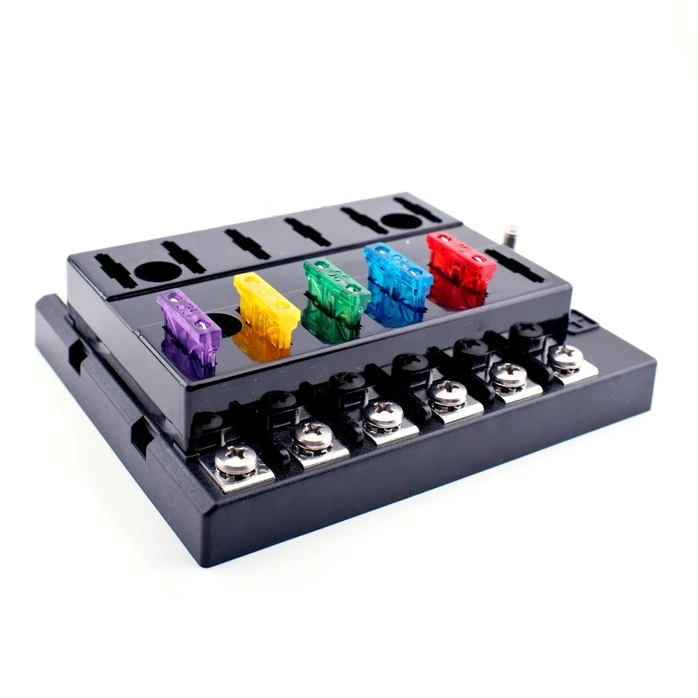 

Automatic 32v Fuse Box Holder Block 12 Way Circuit Car Fuse Without LED Indication