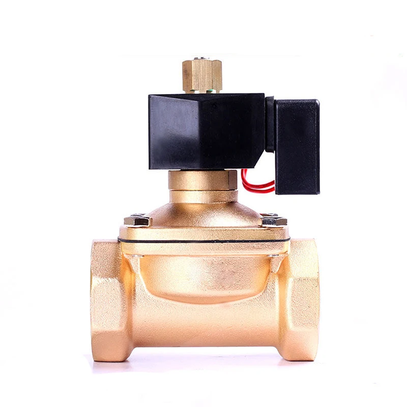 

2" Brass Non Hot Normally Open Solenoid Valve 24V 12V 110V 220V For 24 hours Working Solenoid Valve