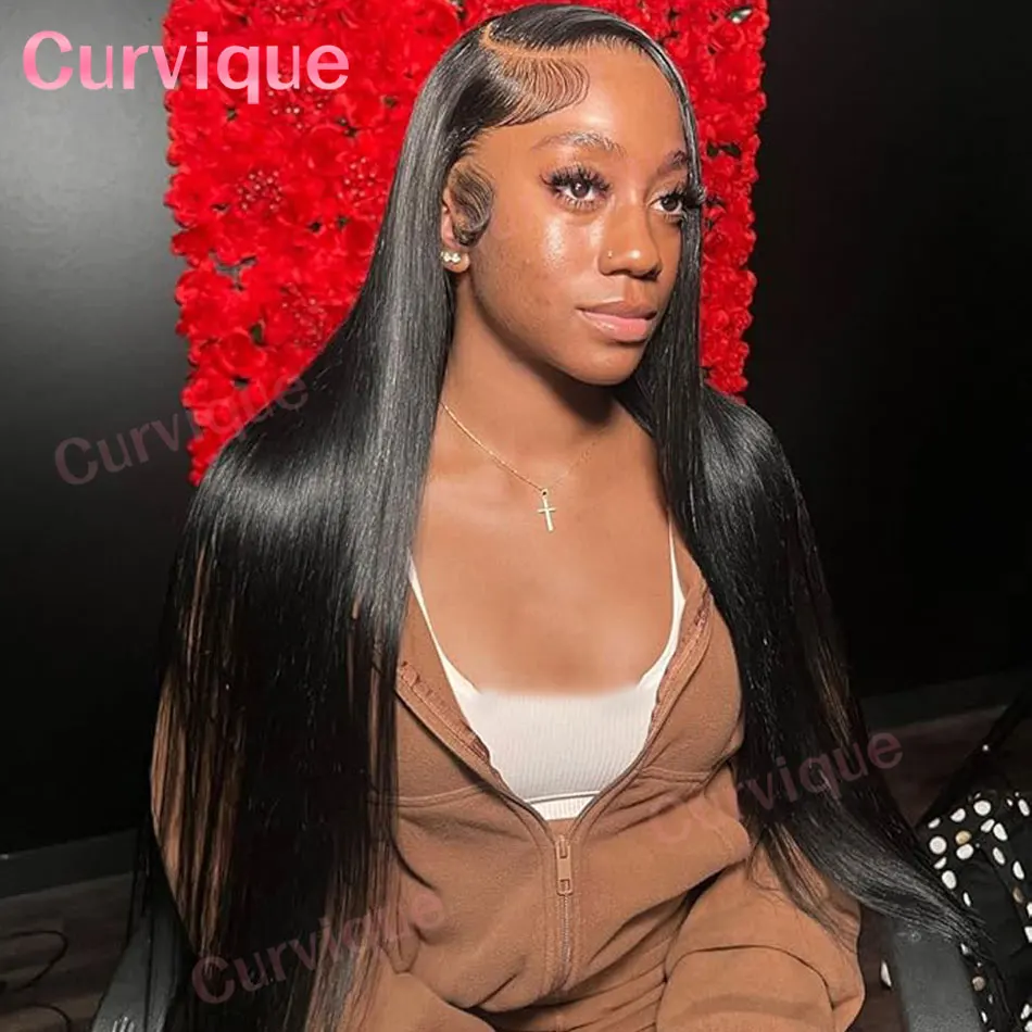 

Straight Human Hair Wigs 13x6 Hd Lace Frontal Wig Pre Plucked Pre Cut 4x4 5x5 Lace Closure Glueless Wigs Human Hair Wear and Go