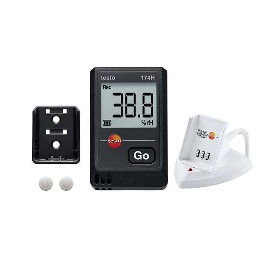 Testo 174H Set Memory Up To 16000 Sets Measurement Value Temperature And Humidity Mini Data Logger 0572 0566 With USB Interface