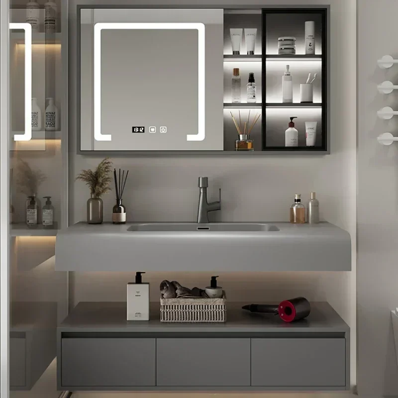 Closed Storage Toilet Cabinet Filing Cabinets Column Bathroom Drawer Vanity Corner Sink Base Open Wall Pharmacy Wooden Furniture