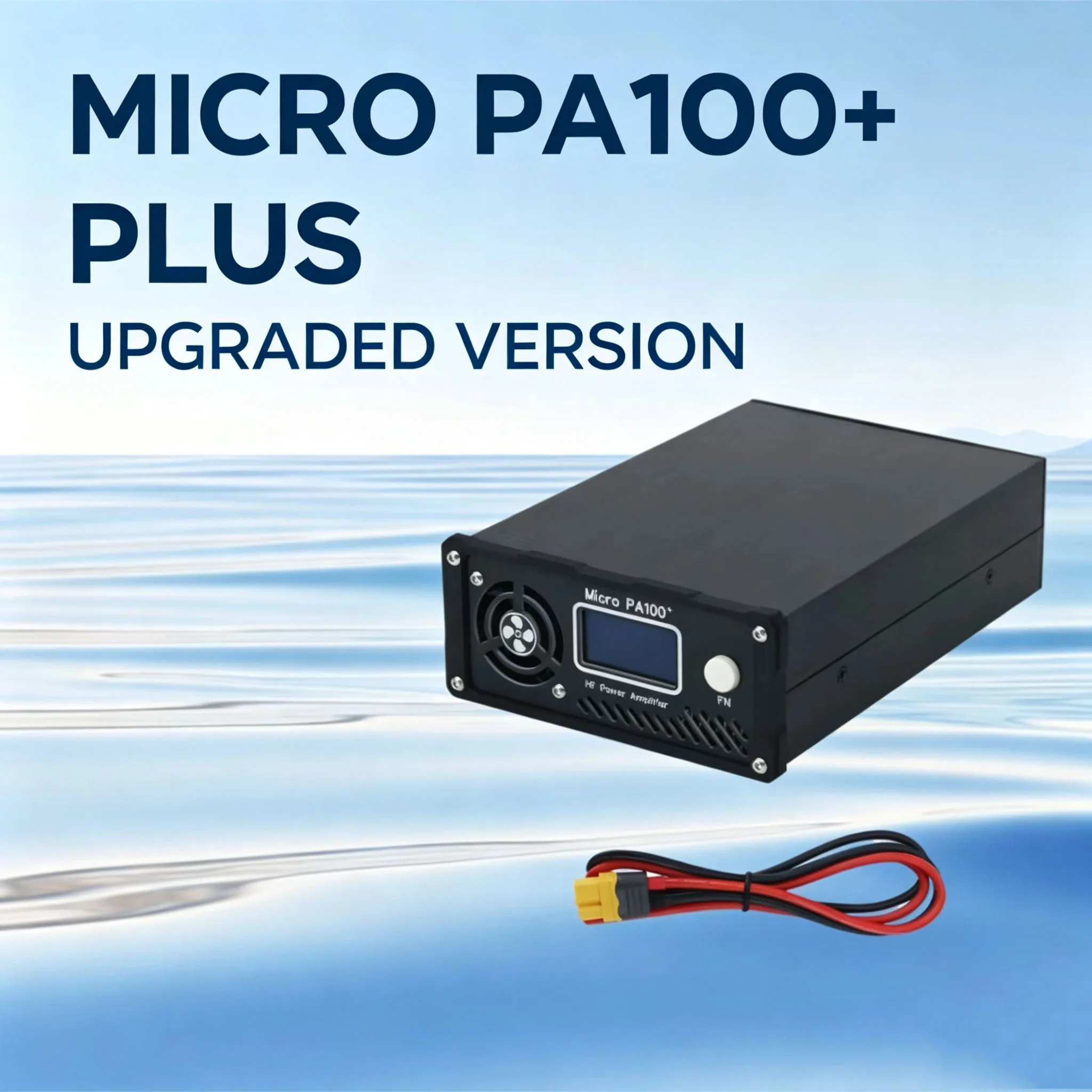 HamGeek PA100+ / Micro PA100 Plus 100W 3.5MHz-30MHz QRP HF Power Amplifier Shortwave Radio Linear Power Amplifier