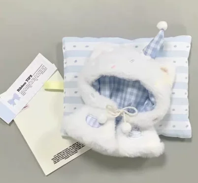 Nur 10 cm große Seestern-Körper-Minikleidung, Kopfbedeckungen, Umhänge, Babykleidung, kleine Umhänge, Baumwollpuppen sind für 10 cm große Puppen geeignet. – Detail 5