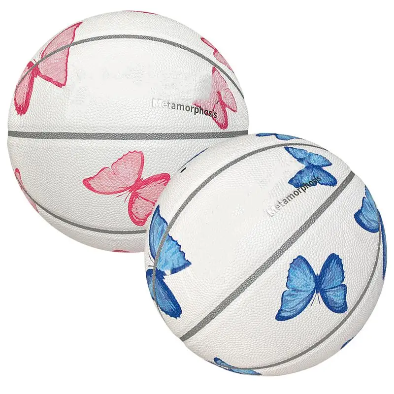 

Size 7 Kids Basketball Professional School Basketball Reusable Sport Accessories Training Game Tool For Competition Daily
