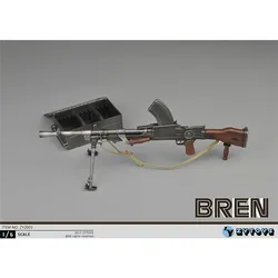 ZY2003 1/6 Scale Bren Light Machine WW2 Weapons British Army Soldier Accessories for 12inch Action Figures Military Collection