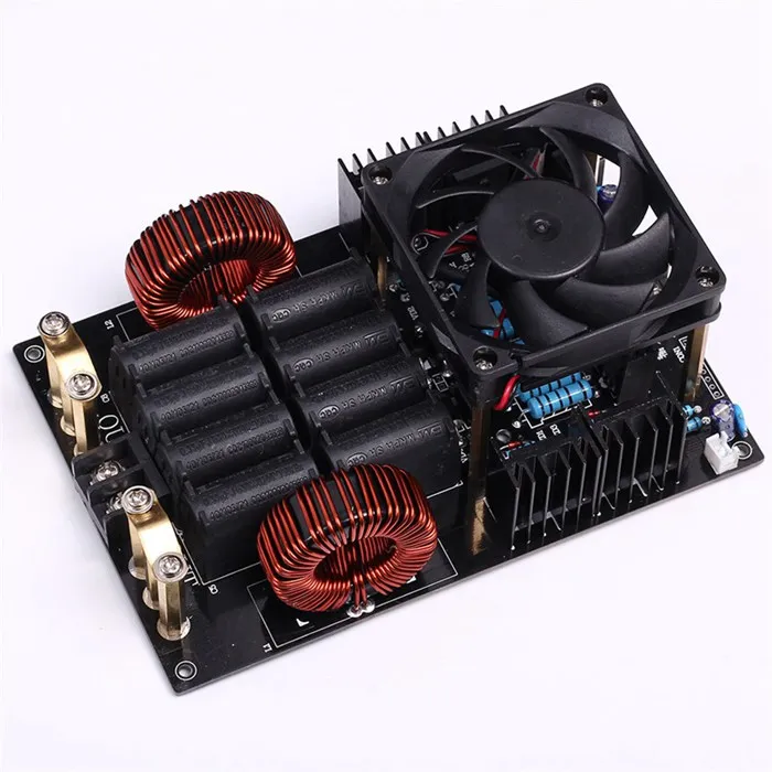 DC 12-40V 50A 1KW High Voltage Generator High Frequency Low Voltage ZVS Induction Heater 1000W Board With Coil for Melt Metals