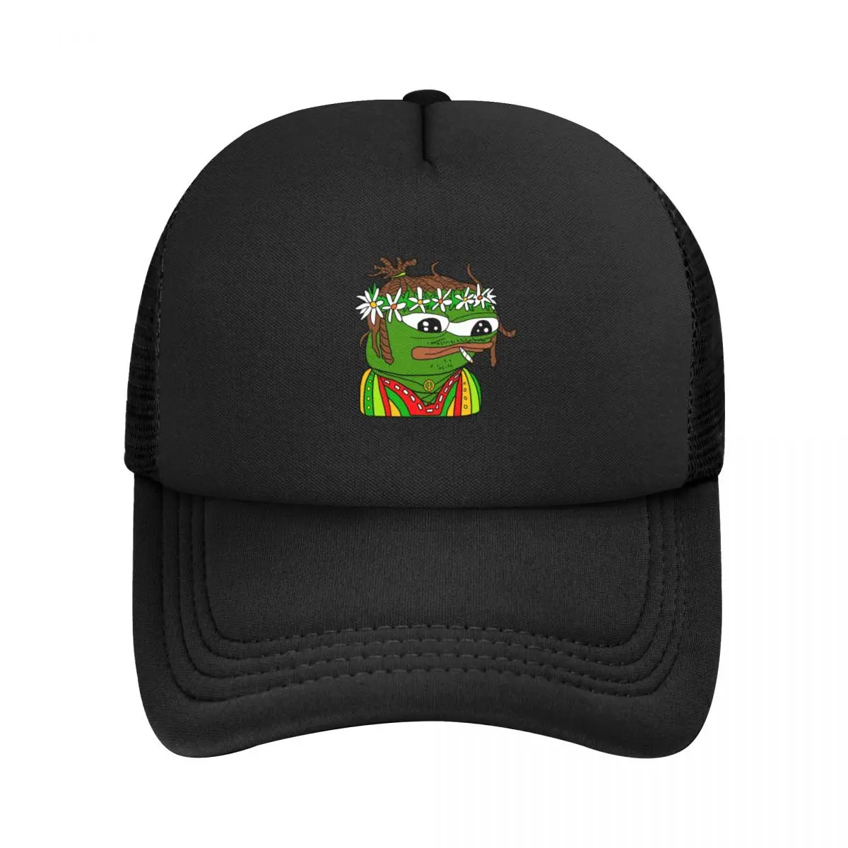 Hippie Apu Dreadlocks Pepe Baseball Cap Big Size Hat Vintage Boy Child Women's