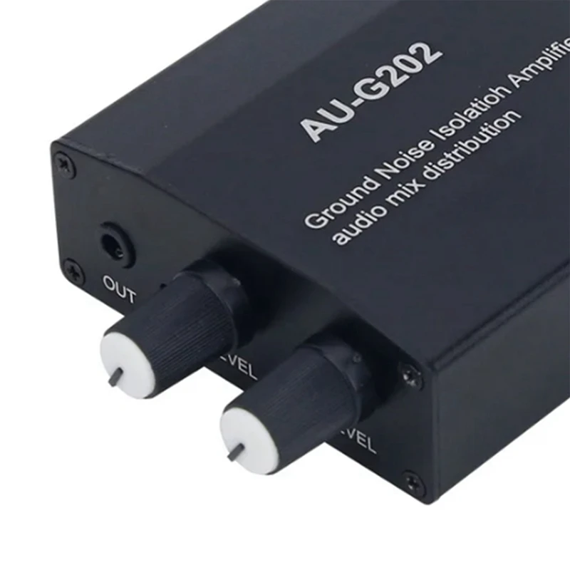 Terra Loop Noise Isolator, Mixer de Áudio, 2 Entradas, 2 Saídas, PC, Consoles PS Jogo, AU-G202