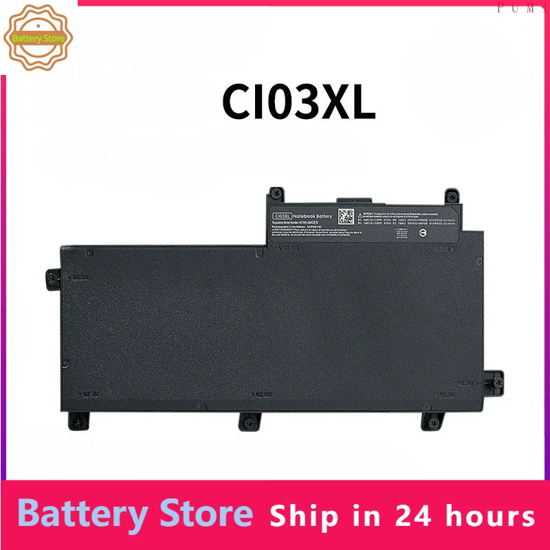 CI03XL Battery for HP ProBook 640 G2,645 G2,650 G2,655 G2,640 G3,645 G3,650 G3,655 G3,820 G3,HSTNN-UB6Q 801554-001