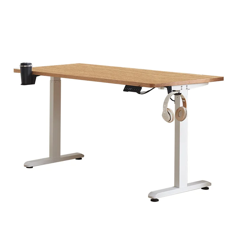 

Computer lifting table desk writing table student bedroom household removable workbench ectangular solid wood