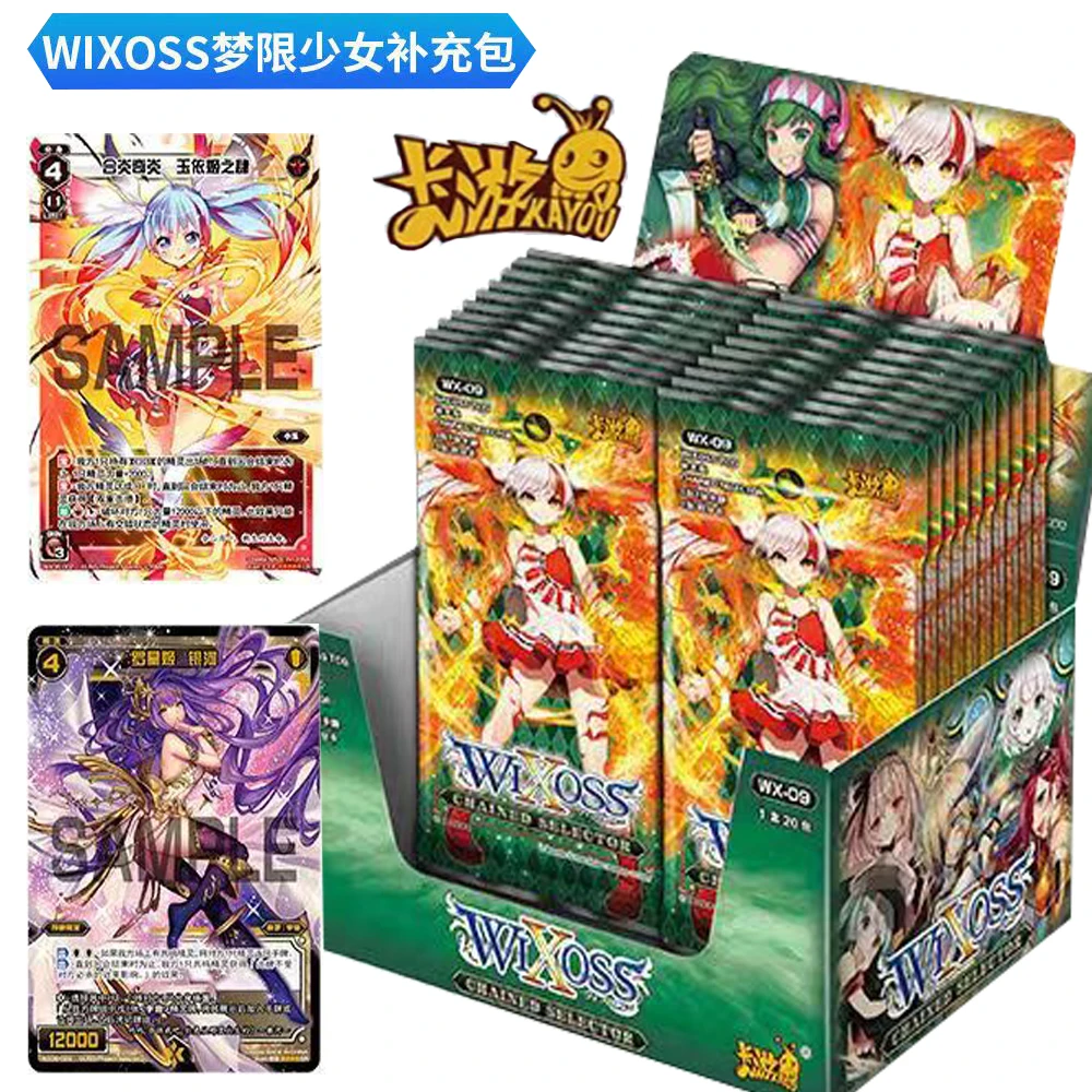 Genuine Selector Infected WIXOSS Cards Campus Magic Anime Girl Battle Immersive Turn-Base Trading Card Collection Table Toy Gift