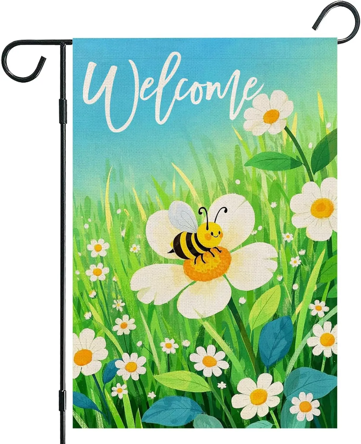 Bees Flowers Garden Flag Spring Plant 12