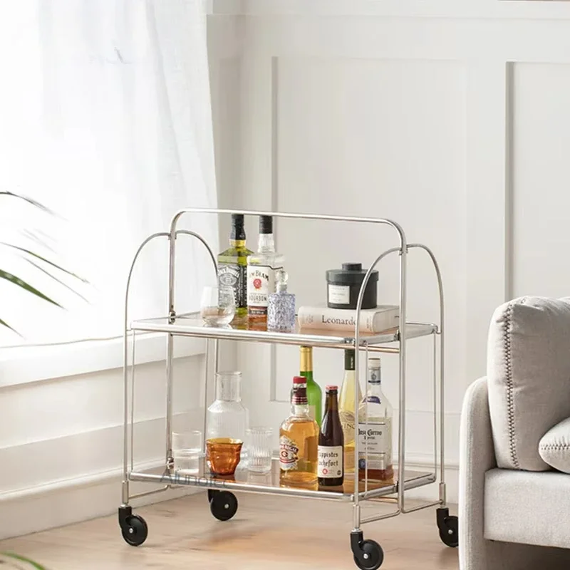 foldable service hand trolley