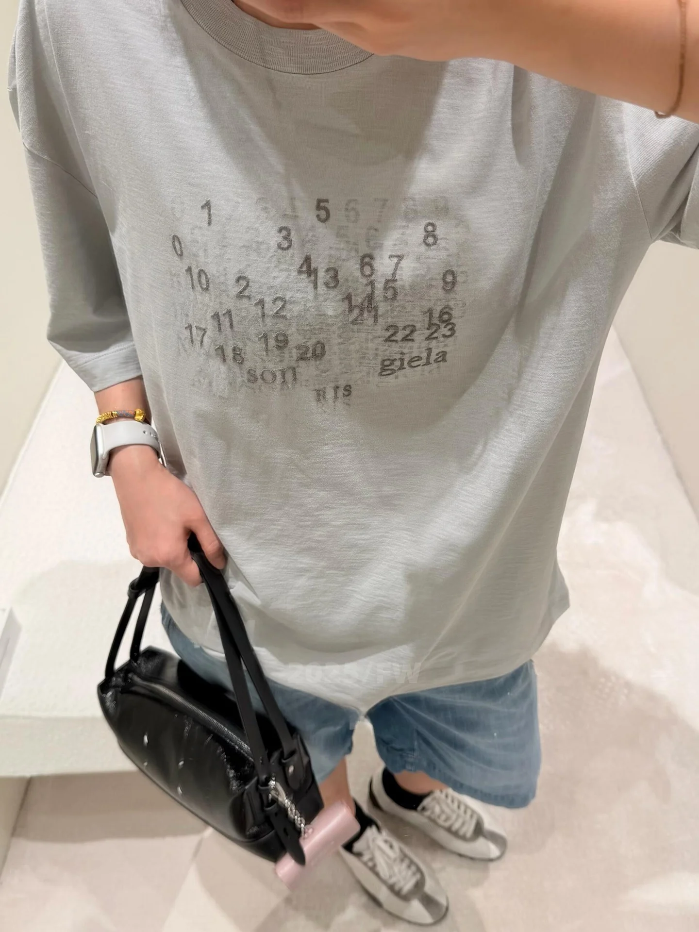 

Women's Loose Short Sleeve T-shirt Cotton Casual Style Faded Digital Print Spring Summer Fashion Casual Wear round Neck