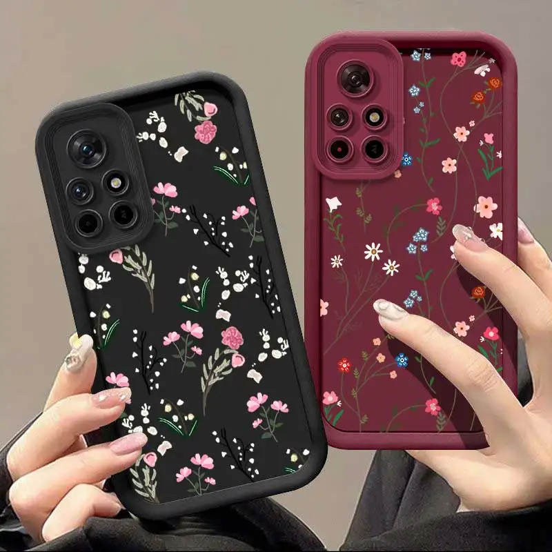 Note11 Whispers Among Flowers Sky Eye Ladder Phone Case For Redmi Note 11S 10 10S 10T 10Pro 9 9T 9S 9Pro 9Pro 8 8Pro 7 7Pro 7S