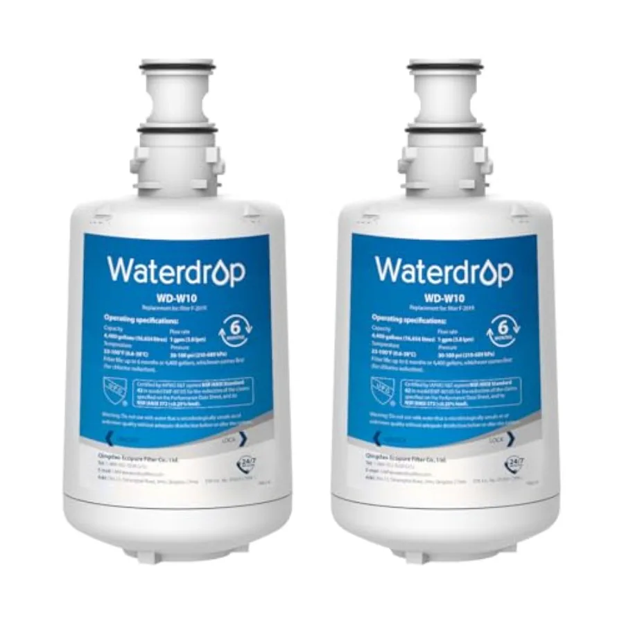 

F-201R Water Filter Cartridge NSF/ANSI 42 Certified Replacement for F-201R Water Filter Cartridge for Hot Water Dispenser pack